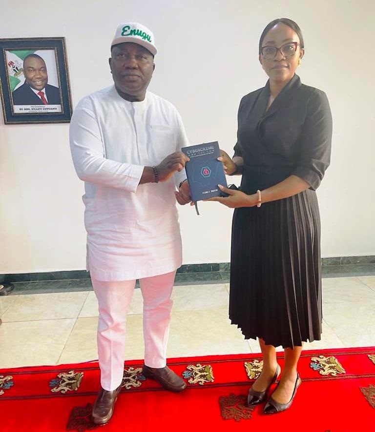 Book Presentation to the Governor of Enugu State